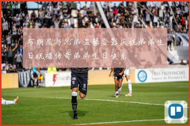 布朗尼与兄弟温馨合影庆祝弟弟生日祝福传奇弟弟生日快乐