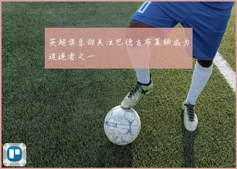 英超俱乐部关注巴德吉布莱顿成为追逐者之一